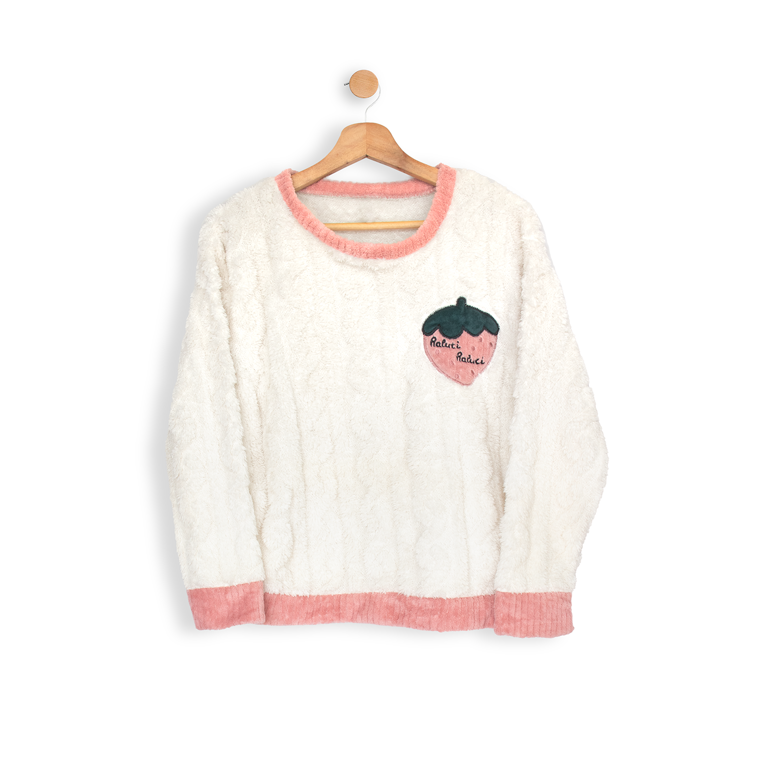 PIJAMA PULLOVER FRESA