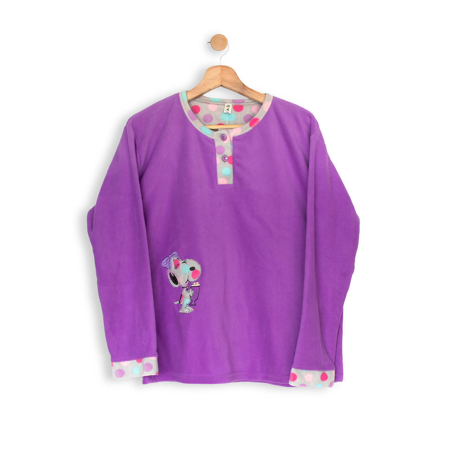 PIJAMA SNOOPY MORADO