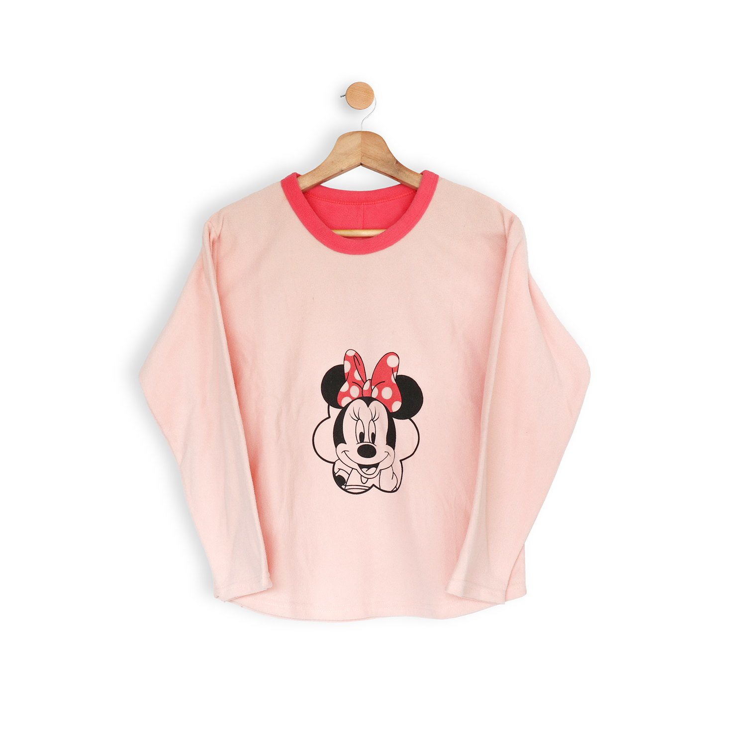 PIJAMA MINNIE MOUSE ROSA PÁLIDO