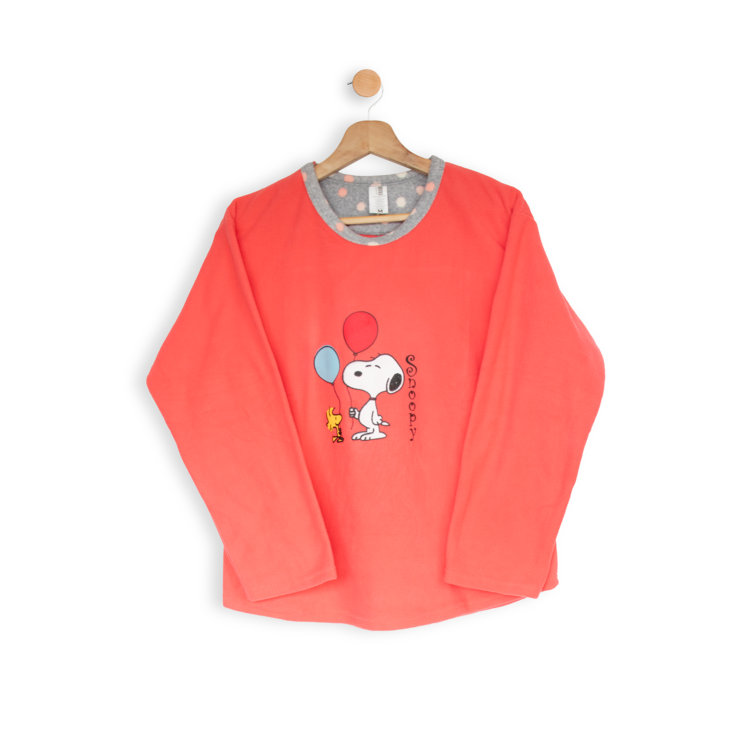 PIJAMA SNOOPY CORAL